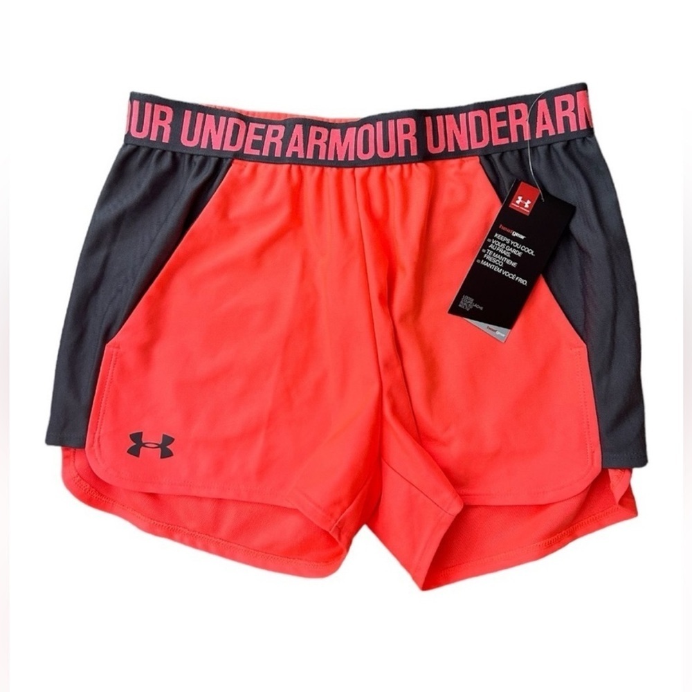 Under Armour Heatgear Loose Fit Athletic Shorts Running NEW Size Small W…